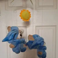 ست سیسمونی لوازم خواب سطل و جادستمالی|اسباب و اثاث بچه|ری, علایین|دیوار