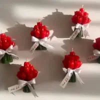 انواع شمع های دانش آموزای|صنایع دستی و سایر لوازم تزئینی|انبارآلوم, |دیوار