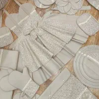 سرویس آشپزخانه پارچه ای|سفره، حوله، دستمال آشپزخانه|شهرکرد, |دیوار