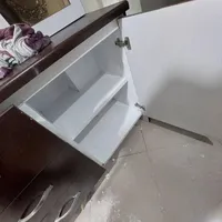 کابینت فلزی با درب چوبی|آب‌چکان و نظم‌دهنده ظروف|تهران, نبی اکرم(ص)|دیوار