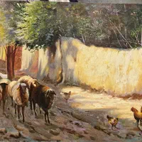 تکنیک رنگ روغن