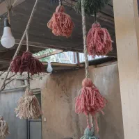 ریسه پشمی رنگی