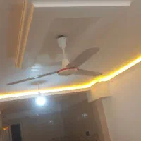 گچ کاری منزل پذیرفته می‌شود ابزار.نور مخفی