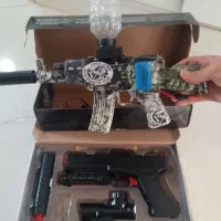 تفنگ تیر ژله ای شارژی در حد نو|اسباب‌‌بازی|شازند, |دیوار