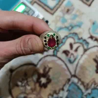 چند عدد انگشتر نقره اصل با سنگ جواهری اصل|جواهرات|قم, شهرک قدس|دیوار