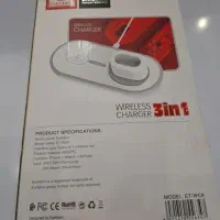 شارژر wireless earldom سه کاره|لوازم جانبی موبایل و تبلت|سلمانشهر, |دیوار