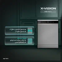 ماشین ظرفشویی 14 نفره ایکس ویژن (گارانتی مادیران)|ماشین ظرفشویی|اهواز, زیباشهر|دیوار