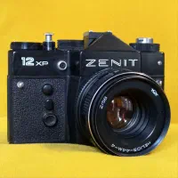 لنزهلیوس58mm f2 kmz و زنیت