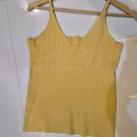 تاپ زرد زنانه