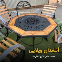 انواع میز آتشدان گازی و هیزمی|بخاری، هیتر، شومینه|خمینی‌شهر, |دیوار