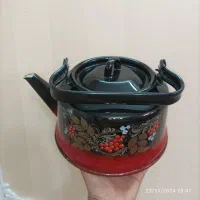 کتری لعابی روسی|کلکسیون اشیاء عتیقه|زنجان, |دیوار