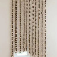 پرده ریسه‌ حصیری