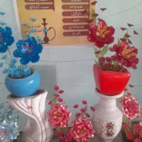 گل وگلدان کریستالی اصل