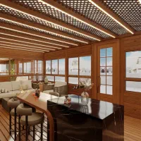 اجرای تخصصی روف گاردن سونا خشک و سایه بان