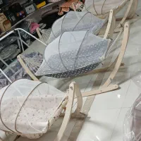 کلبه ایی تخت / سیسمونی نوزاد/قصر کودک/ننو چوبی|تخت و صندلی بچه|کرمانشاه, |دیوار