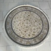 فرش گرد ۲.۲با دوتا پادری گل افشان طرح برجسته|فرش|رشت, کوی مهر|دیوار