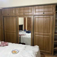 تخت کمجا کمد دیواری|تخت و سرویس خواب|چهاردانگه (تهران), |دیوار