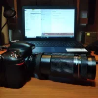 لنز تله فوتو 300-75 نیکون nikon