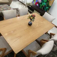 میز ناهار خوری 6 نفره|میز و صندلی غذاخوری|لاهیجان, گلستان|دیوار