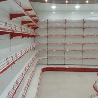 قفسه سوپرمارکت سفید