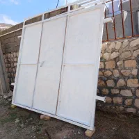 درب حیاط ماشین رو