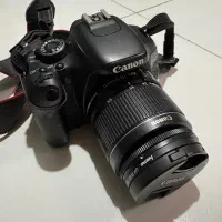 دوربین canon600d(با تمامی تجهیزات و‌کیف)