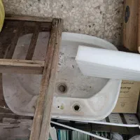 روشور و جای مهتابی و مقداری وسایل