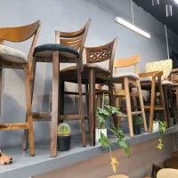 تولید و پخش انواع صندلی چوبی اپن و جزیره