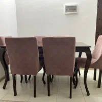 میز نهار نوری ۶ نفره