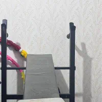 میز پرس به همراه هالتر و وزنه