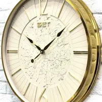 ساعت دیواری فلزی مدل نیوسِت کد۲۵