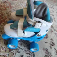 اسکیت سایز قابل‌تنظیم بچگانه بسیار تمیز