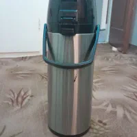 فلاکس چای استیل ۲.۵لیتری نو مناسب برای جهیزیه|قوری، کتری، قهوهساز دستی|مشکیندشت, |دیوار