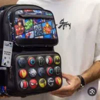 کیف کوله  کتانی مدارس