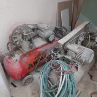 پمپ باد دوسیلندر و تک سیلندر پمپ باد سالم