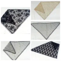 مینی اسکارف و روسری دخترانه سه گوش و چهارگوش