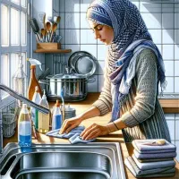 استخدام کار گر خانم جهت نظافت کلی منزل