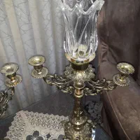 شمعدون برنز کاملا سالم ودرحدنو|صنایع دستی و سایر لوازم تزئینی|تهران, شهرک چیتگر|دیوار