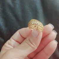 انگشتر طلا ۱۰۰ بالای خام