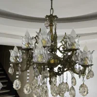 لوستر برنجی