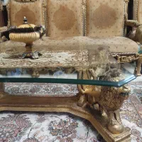 مبلمان 9 نفره و میز نهارخوری 8 نفره طرح شیر سلطنتی|مبلمان خانگی و میز عسلی|پردیس, فاز ۴|دیوار