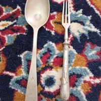 قاشق چنگال عتیقه