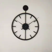 ساعت دیواری چوبی مینیمال