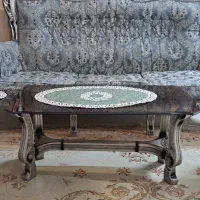 مبل استیل ۹ نفره|مبلمان خانگی و میز عسلی|شیروان (خراسان), |دیوار
