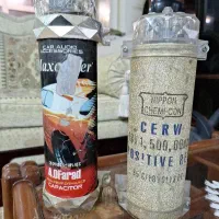 دو عدد خازن سیستم صوتی