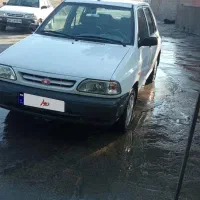 پراید 97،تمیز وکم کار ،بی رنگ شاستی پلم