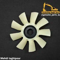 پروانه 9 پره بیل مکانیکی هیوندا ۲۱۰ خط ۷ موتور H