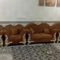 مبل 7نفره راحتی|مبلمان خانگی و میز عسلی|نسیمشهر, |دیوار