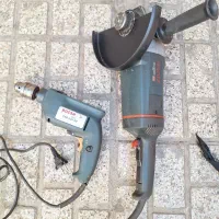 دریل ۱۳۰۰وات بوش دلر چکشی سنگ فرز رونیکس