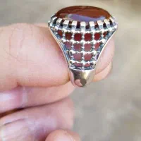 تعدادی انگشتر نقره|جواهرات|سمنان, |دیوار